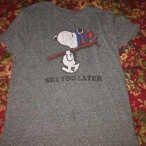Men’s snoopy pajama shirt
